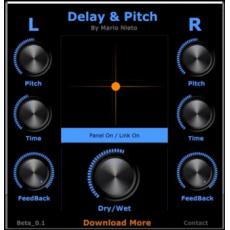 【延时插件】Mario Nieto World Delay And Pitch v0.1 x64 VST AU WiN MAC